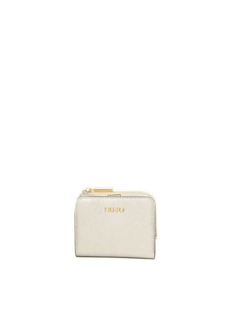 portafoglio logo argento LIU JO | AA5171E0087CARDCASE-45002